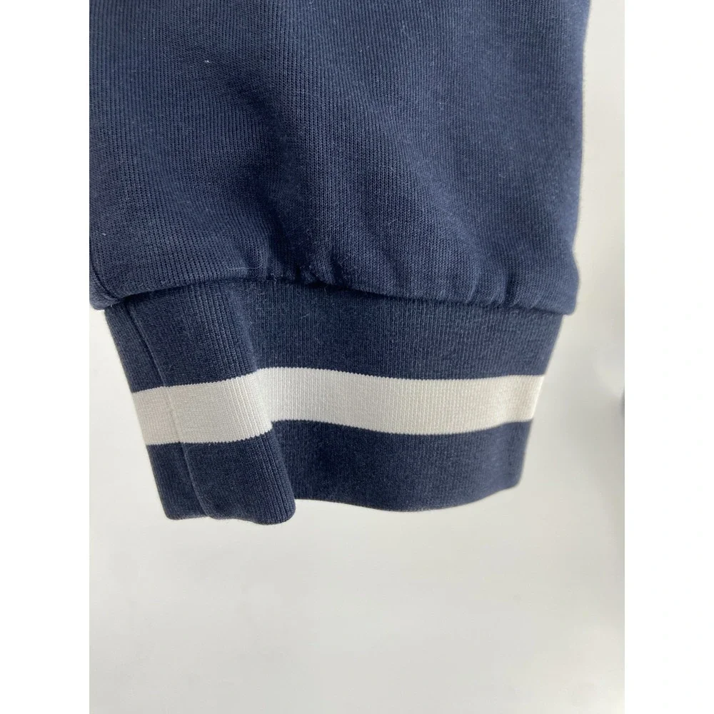 Polo Ralph Lauren Pants Mens Large Blue Logo Jogger Sweatpants Stripe Athletic‎